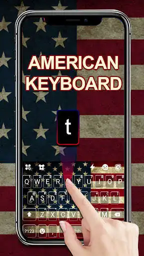 Play American Chat Keyboard Theme as an online game American Chat Keyboard Theme with UptoPlay