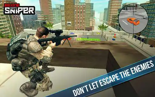 Play American City Sniper Shooter - Sniper Games 3D as an online game American City Sniper Shooter - Sniper Games 3D with UptoPlay