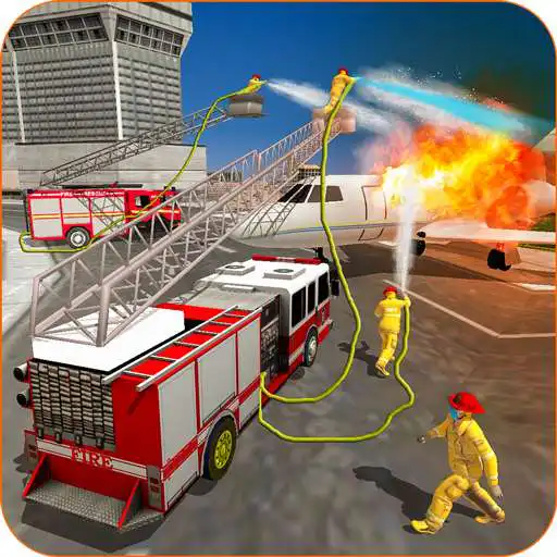 Play American Firefighter 2019- Plane Rescue War Heroes APK