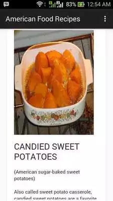 Play American Food Recipes