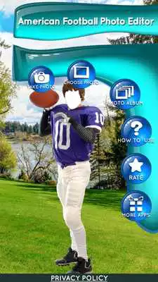 Play American Football Photo Editor