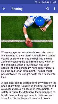 Play American Football Rules
