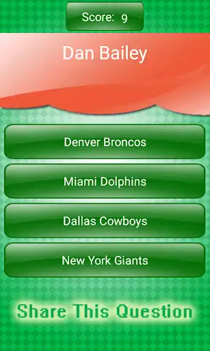 Play American Football Trivia as an online game American Football Trivia with UptoPlay