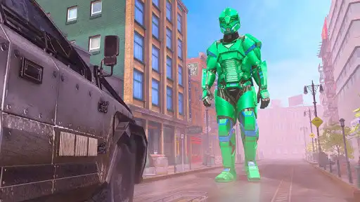 Play American Hawk Robot-Bike Games as an online game American Hawk Robot-Bike Games with UptoPlay