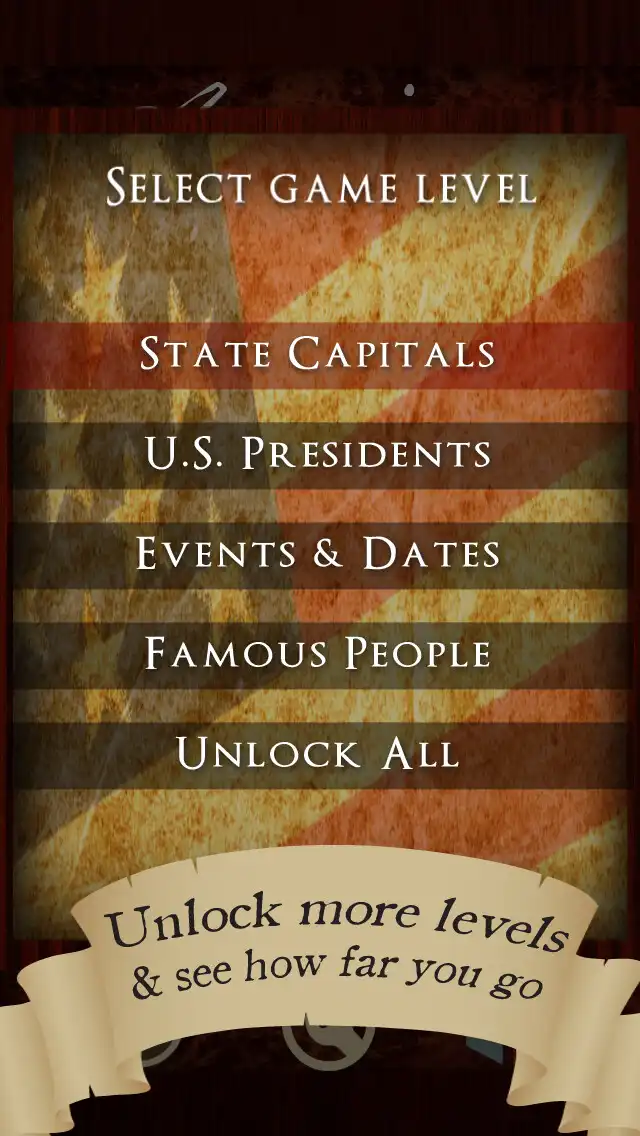 Play American History Quiz as an online game American History Quiz with UptoPlay