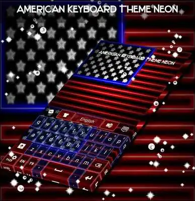 Play American Keyboard Theme Neon
