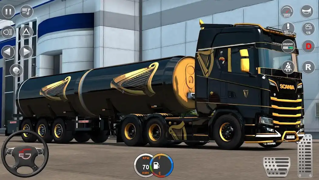 Play American Oil Tanker Games 3d as an online game American Oil Tanker Games 3d with UptoPlay