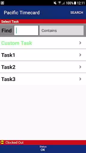 Play American Pacific Timecard