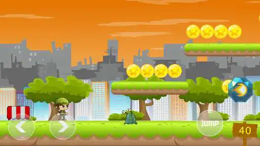 Play American Soldier Dave as an online game American Soldier Dave with UptoPlay