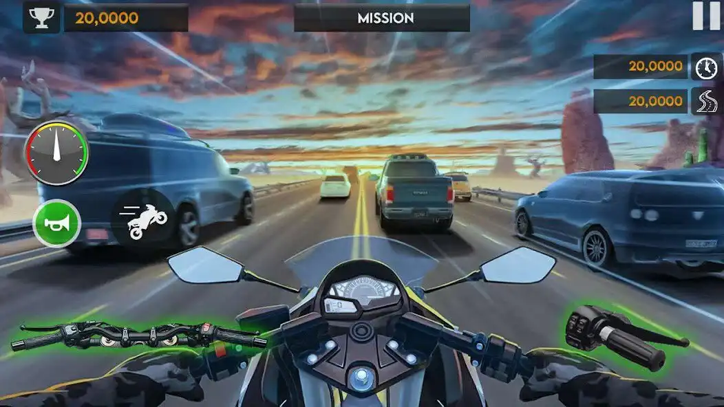 Play American Traffic Bike Highway  and enjoy American Traffic Bike Highway with UptoPlay