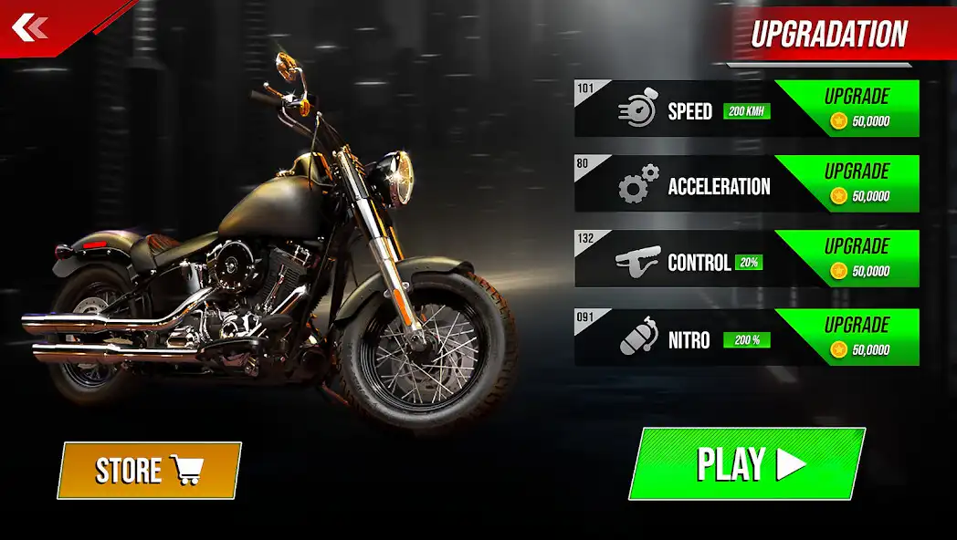 Play American Traffic Bike Highway as an online game American Traffic Bike Highway with UptoPlay