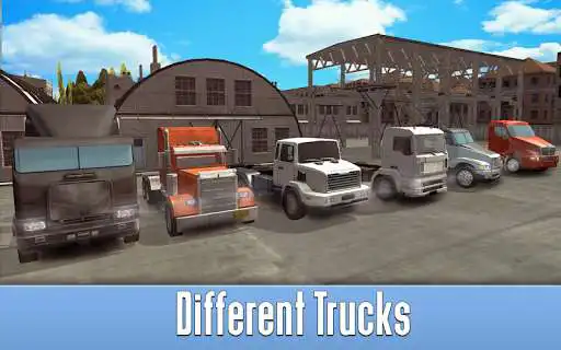 Play American Truck Driving 3D as an online game American Truck Driving 3D with UptoPlay