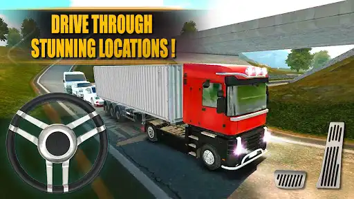 Play American Truck Simulator 2022 as an online game American Truck Simulator 2022 with UptoPlay