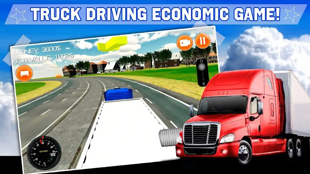 Play American Truck Simulator 3D  and enjoy American Truck Simulator 3D with UptoPlay