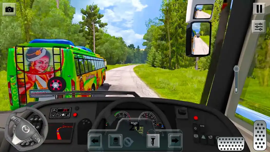 Play American uphill Bus Simulator as an online game American uphill Bus Simulator with UptoPlay