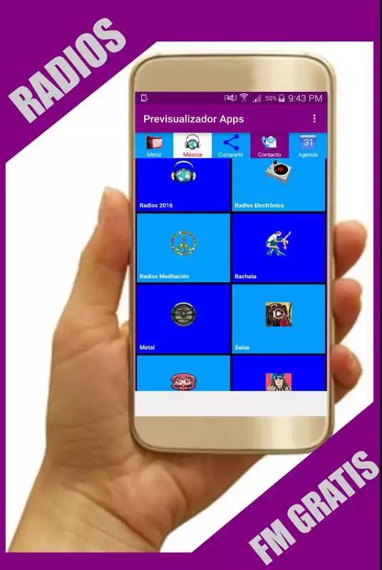 Play AM FM Radio Tuner for free Music Player Online