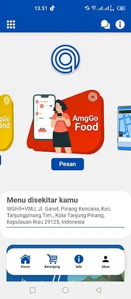 Play AmgGo : Transportasi Online as an online game AmgGo : Transportasi Online with UptoPlay