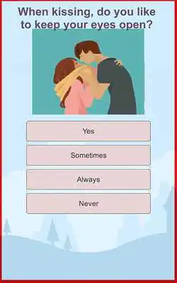 Play Am I a good Kisser?