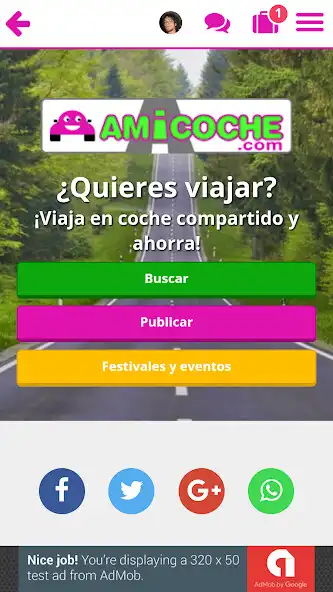 Play Amicoche - Compartir coche sin comisiones  and enjoy Amicoche - Compartir coche sin comisiones with UptoPlay