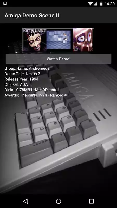 Play Amiga Demo Scene II