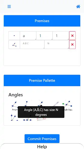 Play AMIGeO: Geometry Solver as an online game AMIGeO: Geometry Solver with UptoPlay