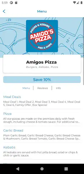 Play Amigos Pizza NE23 as an online game Amigos Pizza NE23 with UptoPlay