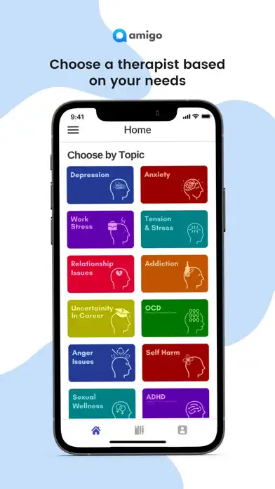 Play Amigo - Talk to a therapist as an online game Amigo - Talk to a therapist with UptoPlay