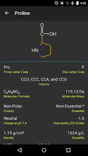 Play Amino Acids as an online game Amino Acids with UptoPlay