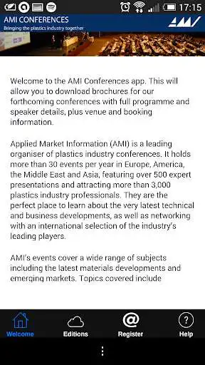 Play APK AMI Plastics Conferences  and enjoy AMI Plastics Conferences with UptoPlay air.com.yudu.ReaderAIR3120491