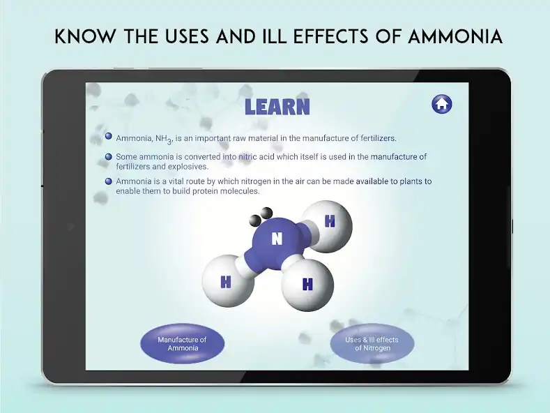 Play Ammonia Structure  Properties as an online game Ammonia Structure  Properties with UptoPlay