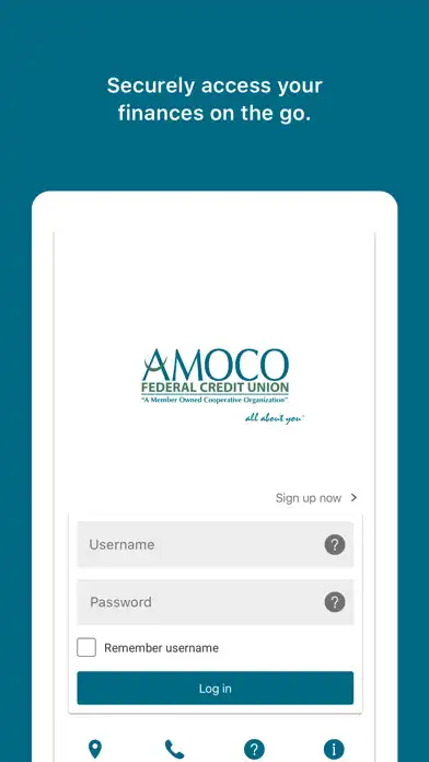 Play AMOCO FCU Mobile as an online game AMOCO FCU Mobile with UptoPlay