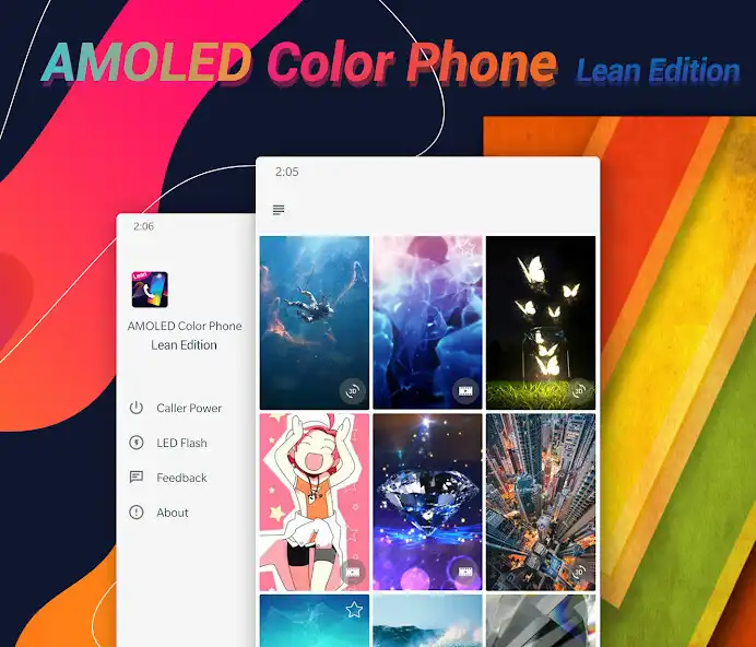 Play AMOLED Color Phone Lean Edition  and enjoy AMOLED Color Phone Lean Edition with UptoPlay