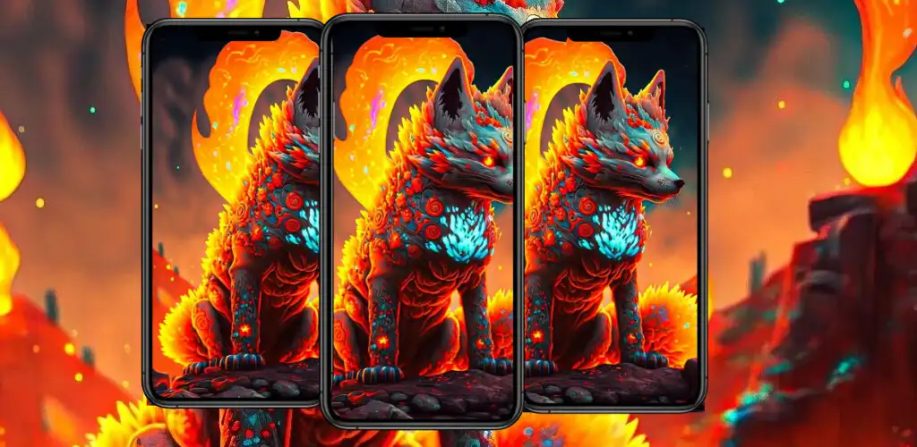 Play Amoled Dog Wallpapers 4k  and enjoy Amoled Dog Wallpapers 4k with UptoPlay