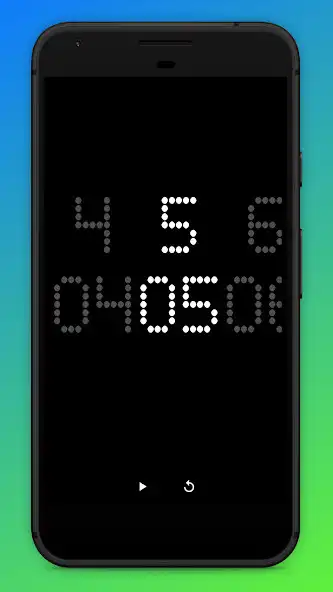 Play Amoled Dot Clock as an online game Amoled Dot Clock with UptoPlay