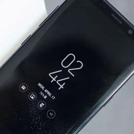 Play Amoled Photo Clock Wallpaper Always On Display APK