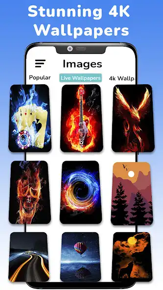 Play Amoled Wallpapers HD 4K as an online game Amoled Wallpapers HD 4K with UptoPlay