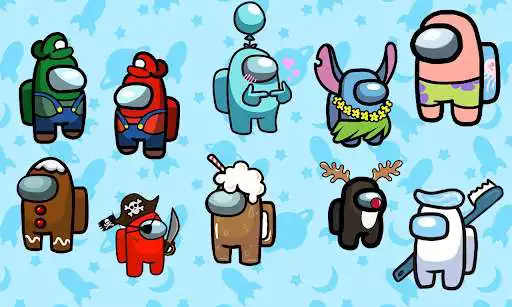 Play Among Us Coloring Book: 2d/3d as an online game Among Us Coloring Book: 2d/3d with UptoPlay