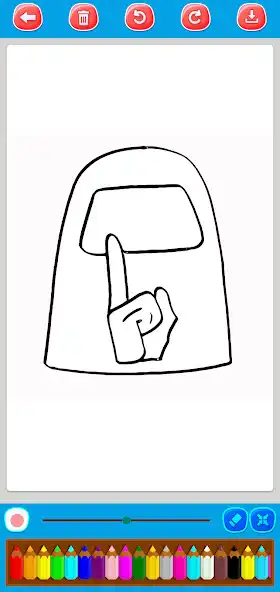 Play Among us Coloring Pages  and enjoy Among us Coloring Pages with UptoPlay