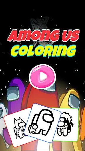 Play Among US Coloring  and enjoy Among US Coloring with UptoPlay