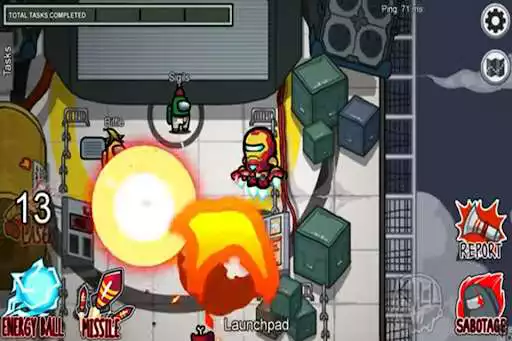 Play Among Us Iron Man Mod  and enjoy Among Us Iron Man Mod with UptoPlay