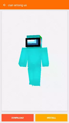 Play Among us Skins for Minecraft as an online game Among us Skins for Minecraft with UptoPlay