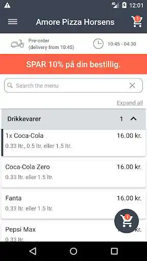 Play Amore Pizza Horsens as an online game Amore Pizza Horsens with UptoPlay