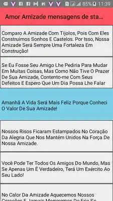 Play Amor Mensagens de status livre