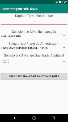 Play Amostragem NBR 5426 as an online game Amostragem NBR 5426 with UptoPlay
