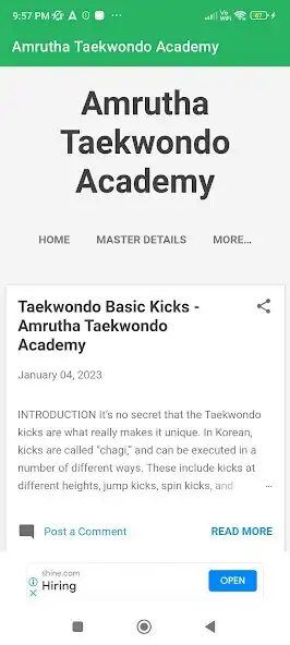 Play Amrutha Taekwondo Academy  and enjoy Amrutha Taekwondo Academy with UptoPlay