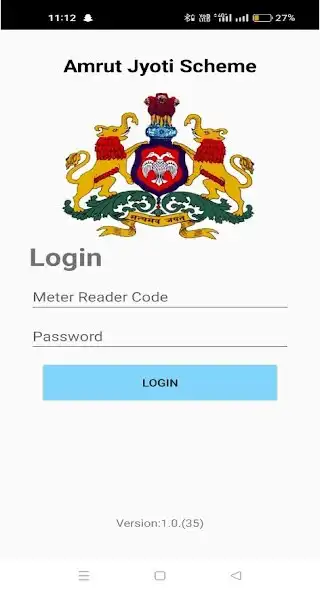 Play Amrut Jyoti Scheme-MeterReader as an online game Amrut Jyoti Scheme-MeterReader with UptoPlay