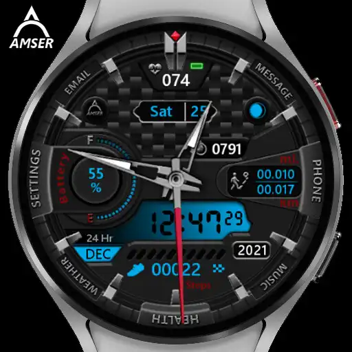 Play Amser Aago Hybrid Watchface APK Play Amser Aago Hybrid Watchface APK