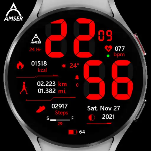 Play Amser Arlene Digital Watchface APK Play Amser Arlene Digital Watchface APK
