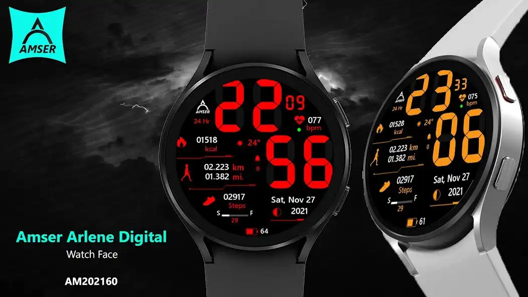 Play Amser Arlene Digital Watchface  and enjoy Amser Arlene Digital Watchface with UptoPlay
