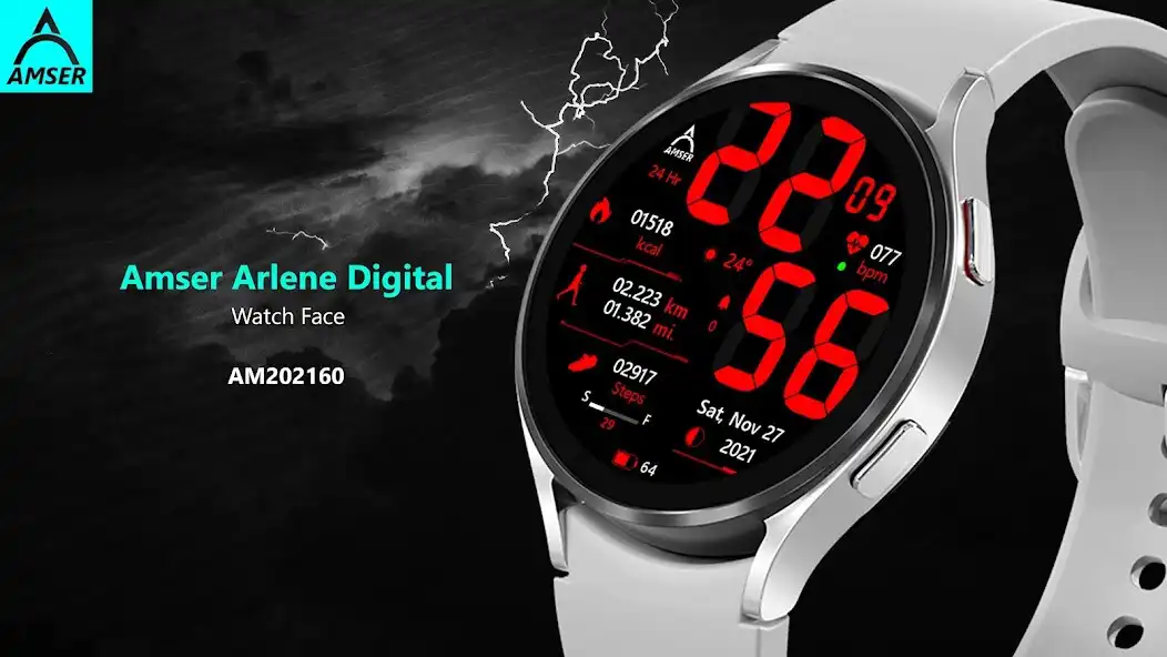 Play Amser Arlene Digital Watchface as an online game Amser Arlene Digital Watchface with UptoPlay